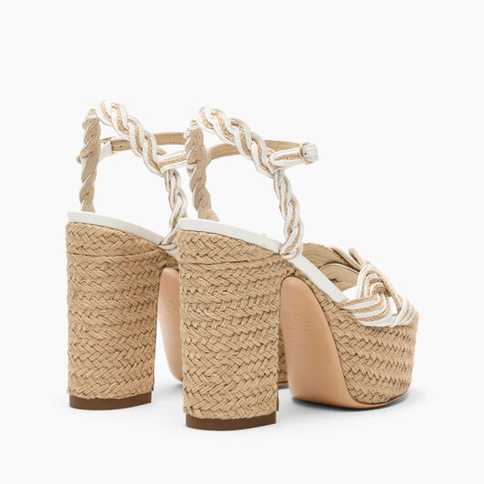 Casadei Plateauschuh Thaiti Weiss 1L476B1201TAHIT