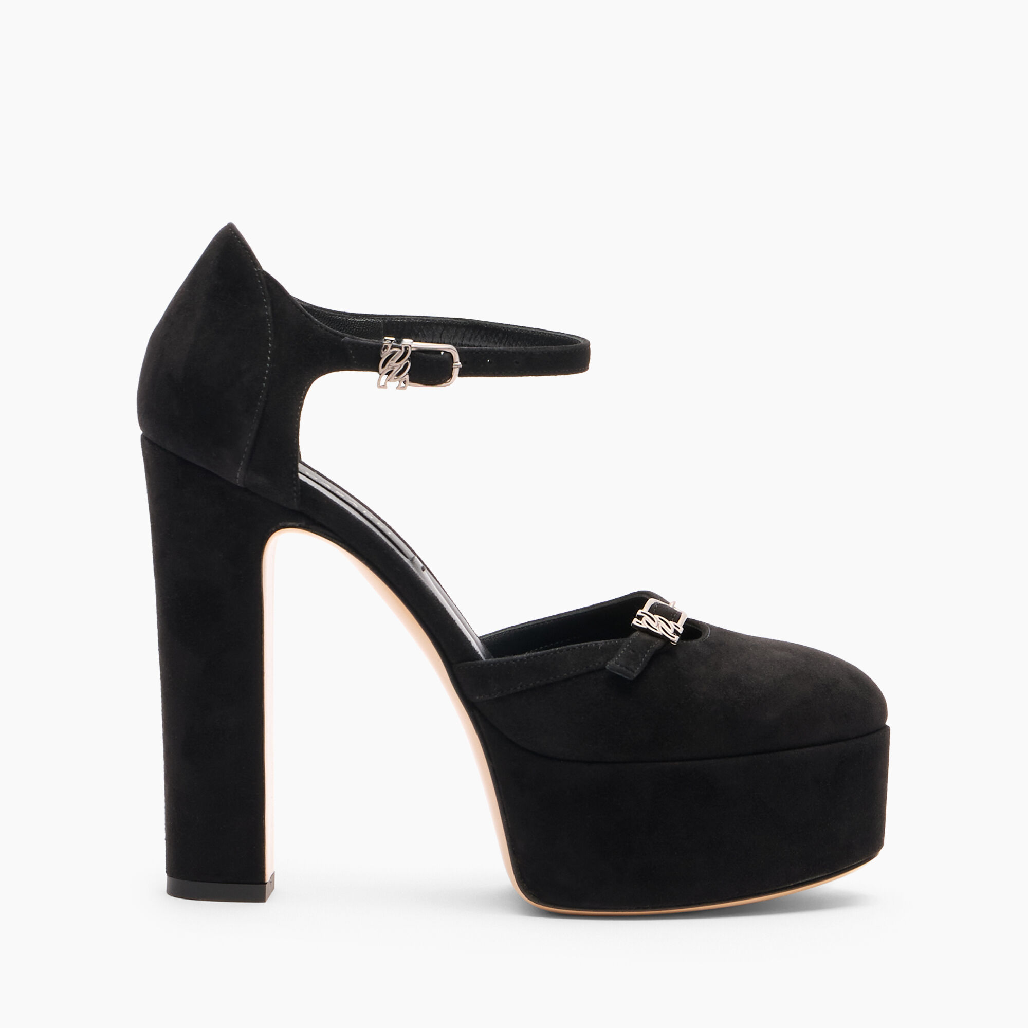 Casadei Patty Platforms Black 1H046A1301CAMOS