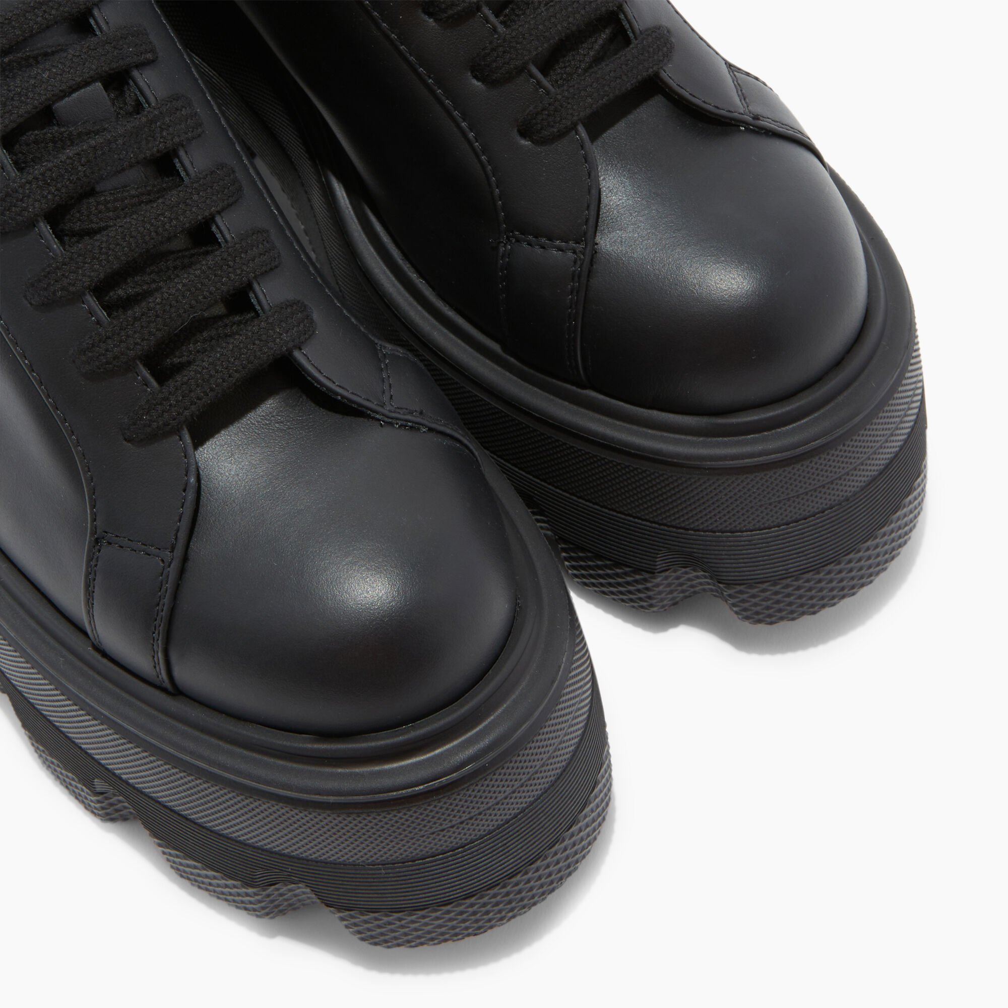 Casadei Maxxxi Leather Sneakers Black 2X984W070NSALEN