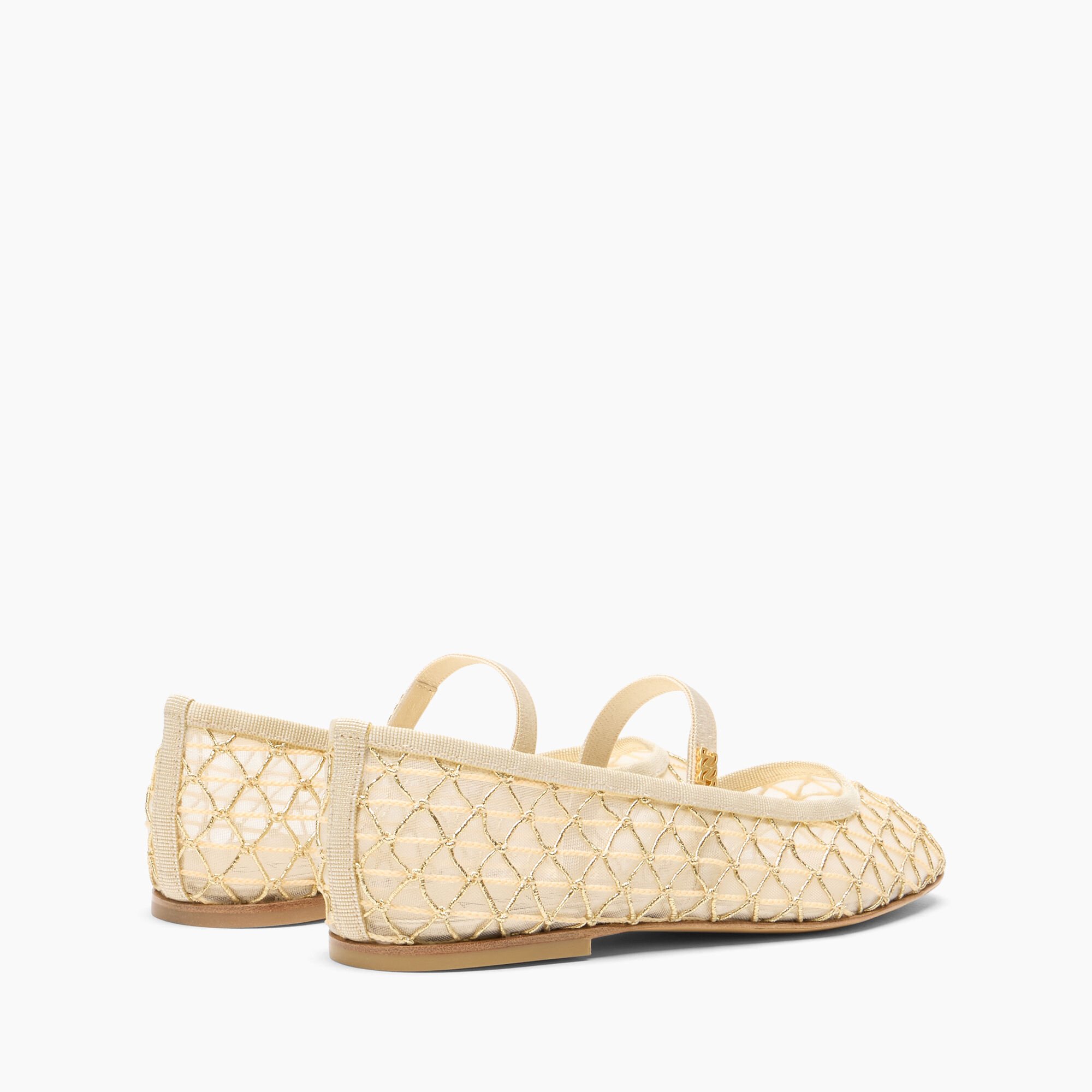 Casadei Sifnos Ballerina Flat GOLD 1A304B0101C2935