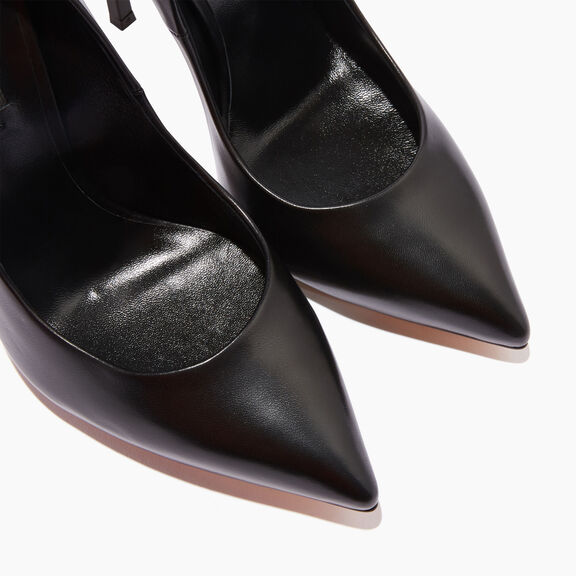 Casadei حذاء بكعب بليد مينوركا أسود 1F916W120TMINOR