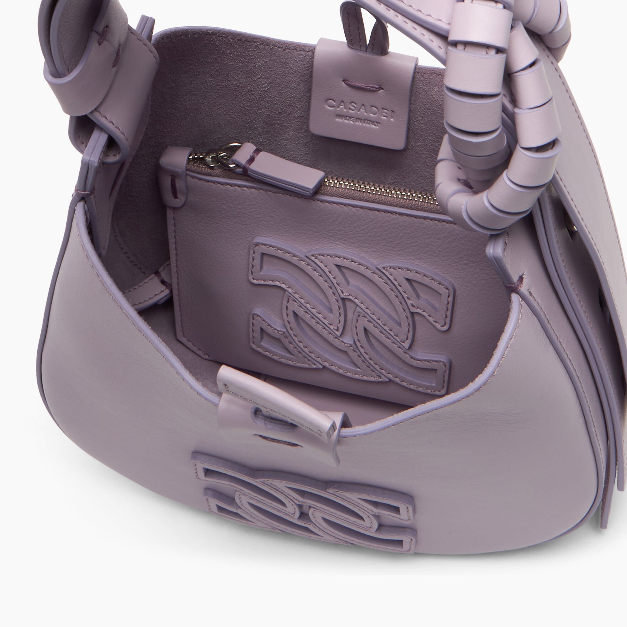 Casadei Mini Vandome Bag Lavander 3W492B0000VDMNO Casadei Mini Vandome Bag Lavander 3W492B0000VDMNO