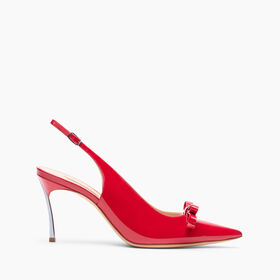 Casadei Superblade Juliet Slingback White 2X869T0201C1863
