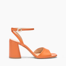 Casadei Cleo Leather Sandals Paprika 1L307J0801C2649