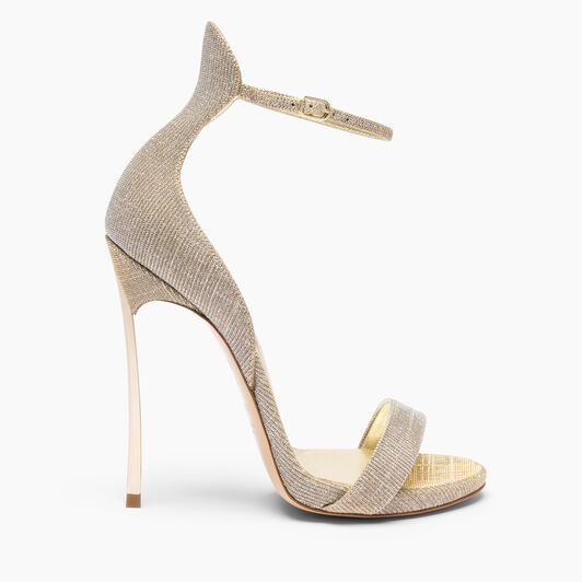 Casadei Cappa Blade Sandal Platinum 1LG50D125MTRINI Casadei Cappa Blade Sandal Platinum 1LG50D125MTRINI
