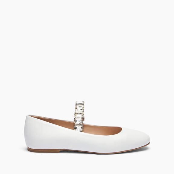 Casadei حذاء باليرينا كريستال White 1A283J0101C2675 Casadei حذاء باليرينا كريستال White 1A283J0101C2675