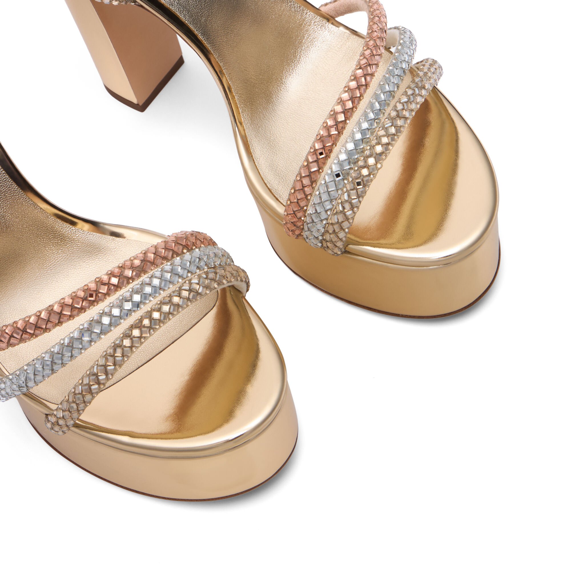 Casadei Plataforma Patty Andromeda Platinum 1L444B1301C2967 Casadei Plataforma Patty Andromeda Platinum 1L444B1301C2967