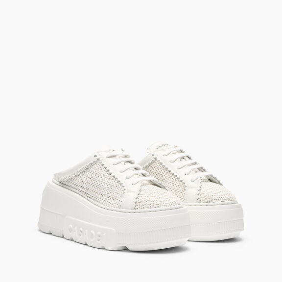 Casadei Nexus Sabot Hanoi White 2X068J0701HANOI Casadei Nexus Sabot Hanoi White 2X068J0701HANOI