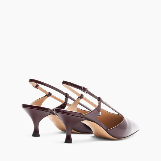 Casadei Samurai Julia Slingbacks Amarena 1H035A0501SAMUR Casadei Samurai Julia Slingbacks Amarena 1H035A0501SAMUR