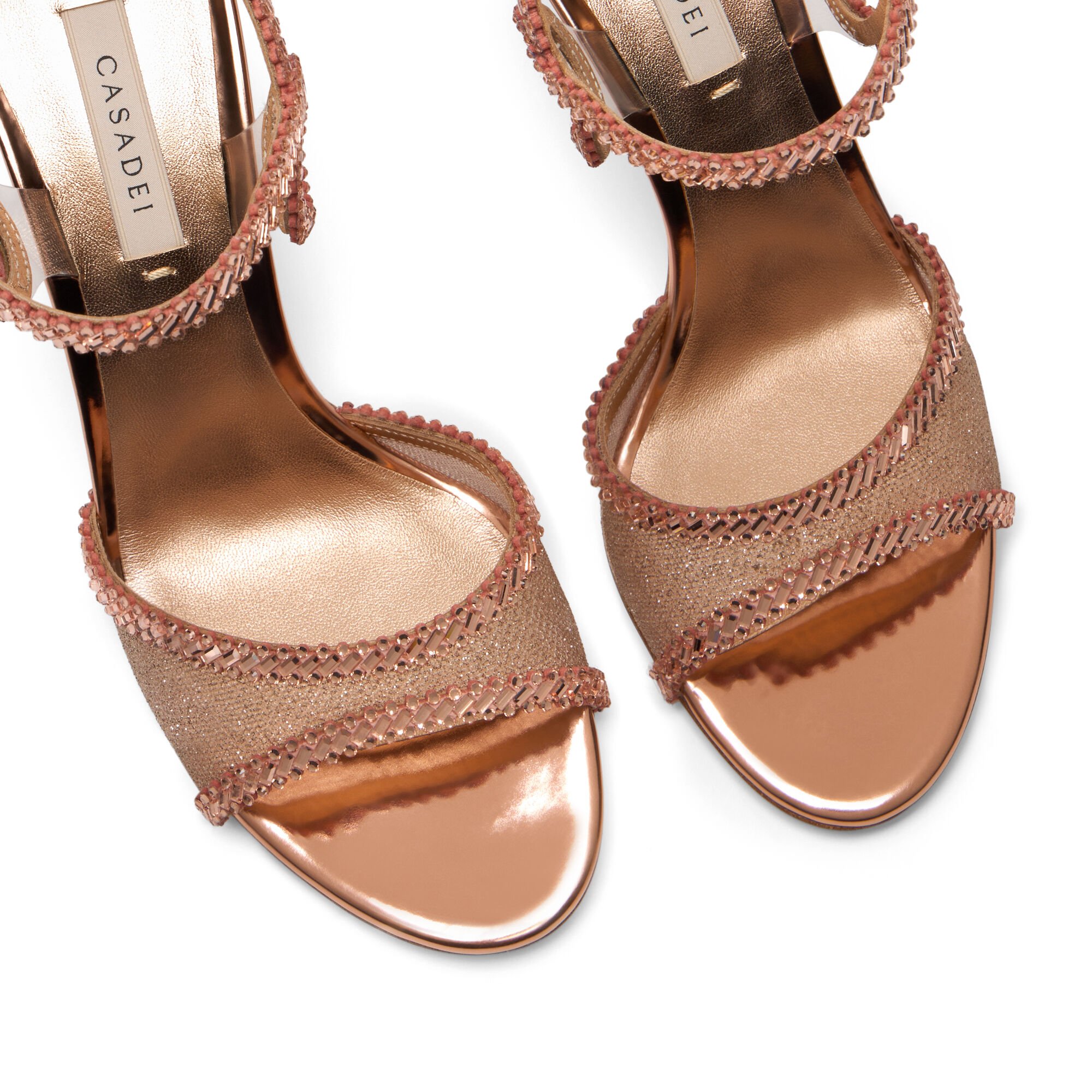 Casadei Josephine Julia Sandal Blush, rose gold 1L436B0801C2955 Casadei Josephine Julia Sandal Blush, rose gold 1L436B0801C2955