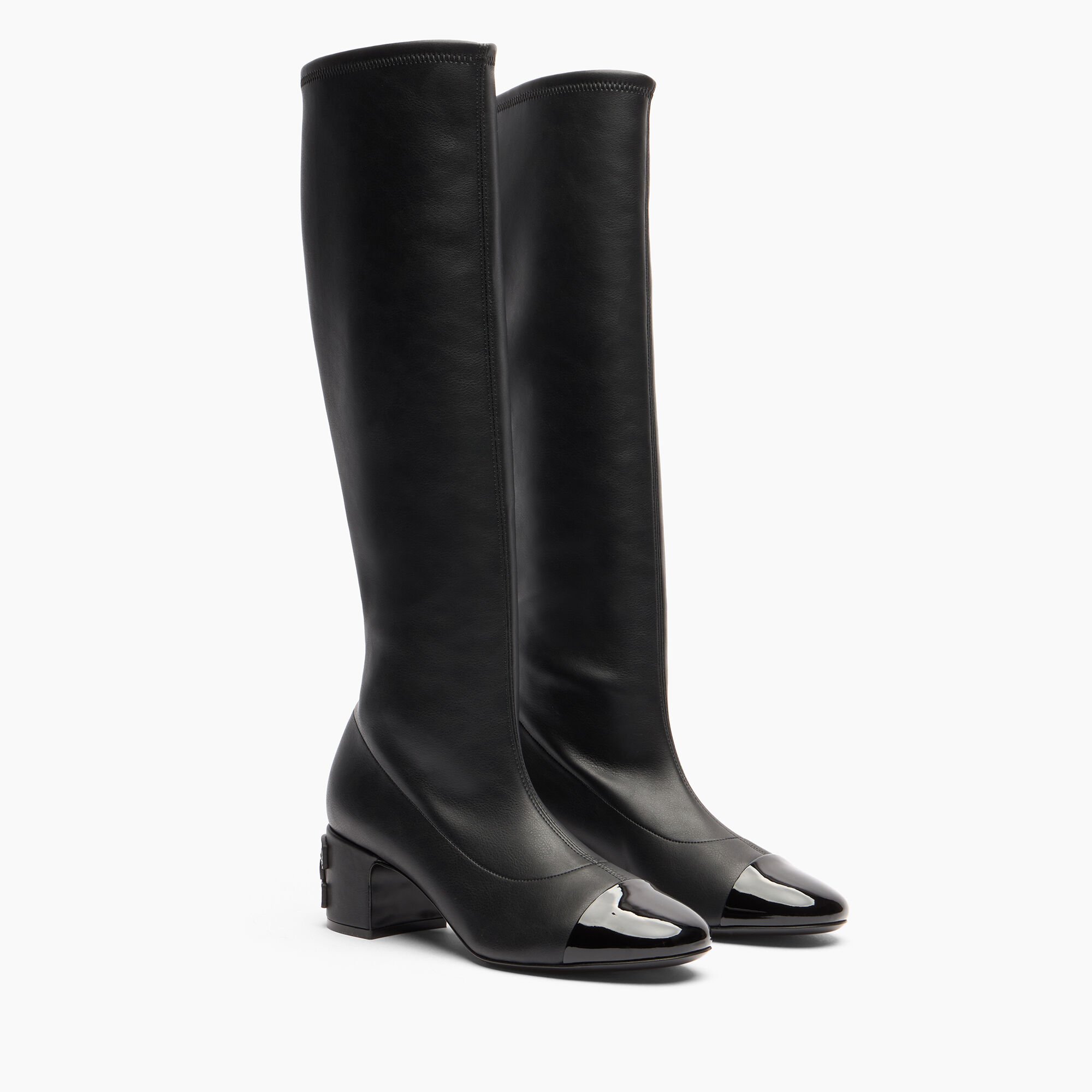 Casadei Nuova Mun To The Knee Black 1S388A0501T0440