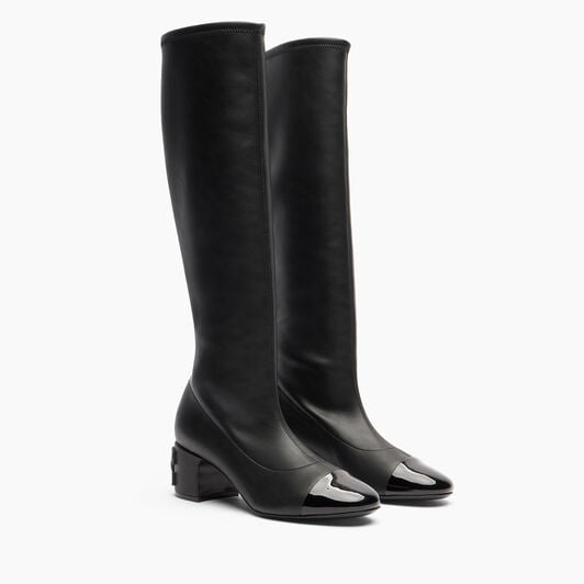 Casadei Muni To The Knee Black 1S388A0501T0440 Casadei Muni To The Knee Black 1S388A0501T0440