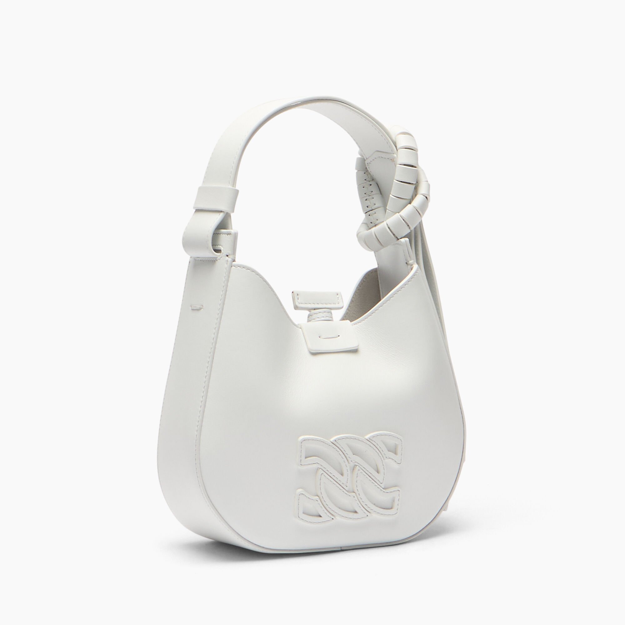 Casadei Mini Vandome Bag White 3W492B0000VDMNO Casadei Mini Vandome Bag White 3W492B0000VDMNO