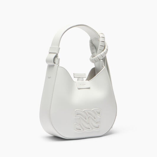 Casadei Mini Vandome Bag White 3W492B0000VDMNO Casadei Mini Vandome Bag White 3W492B0000VDMNO