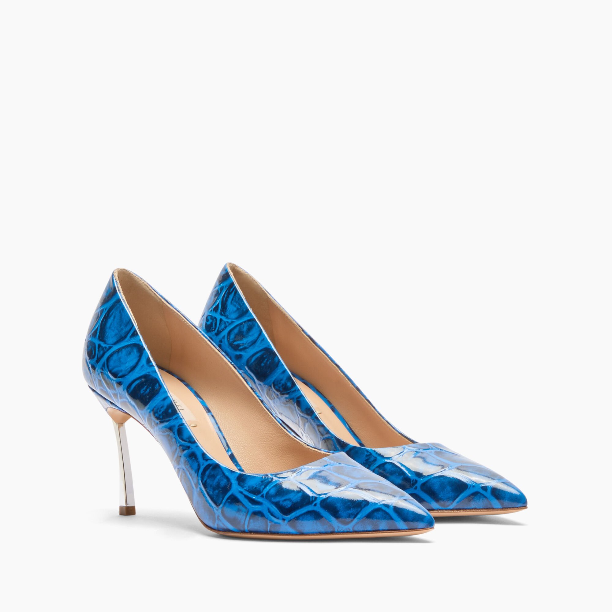Casadei Blade Jurassic Pumps Ocean Royal 1F915W080MC2639