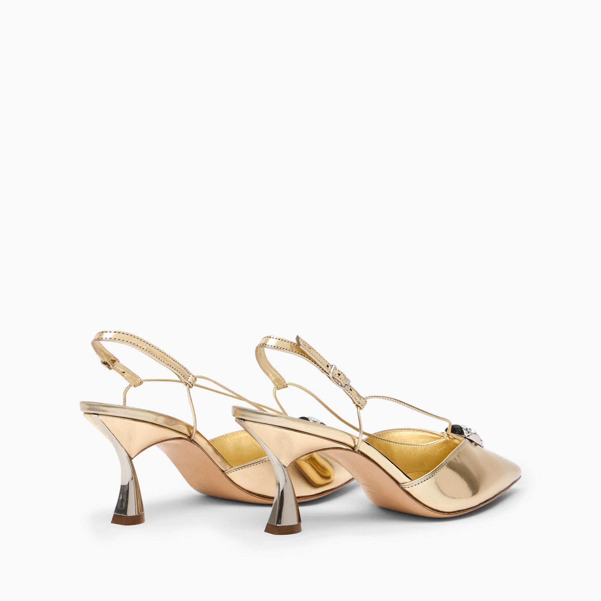 Casadei K-Blade Interstellar Cas2025 Slingback Platinum 1G623J060MC2632