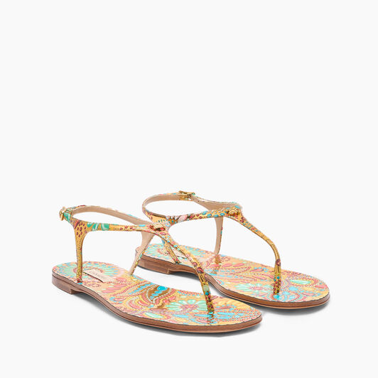 Casadei Nuggets Thongs Gold 1N233J0101NUGGE