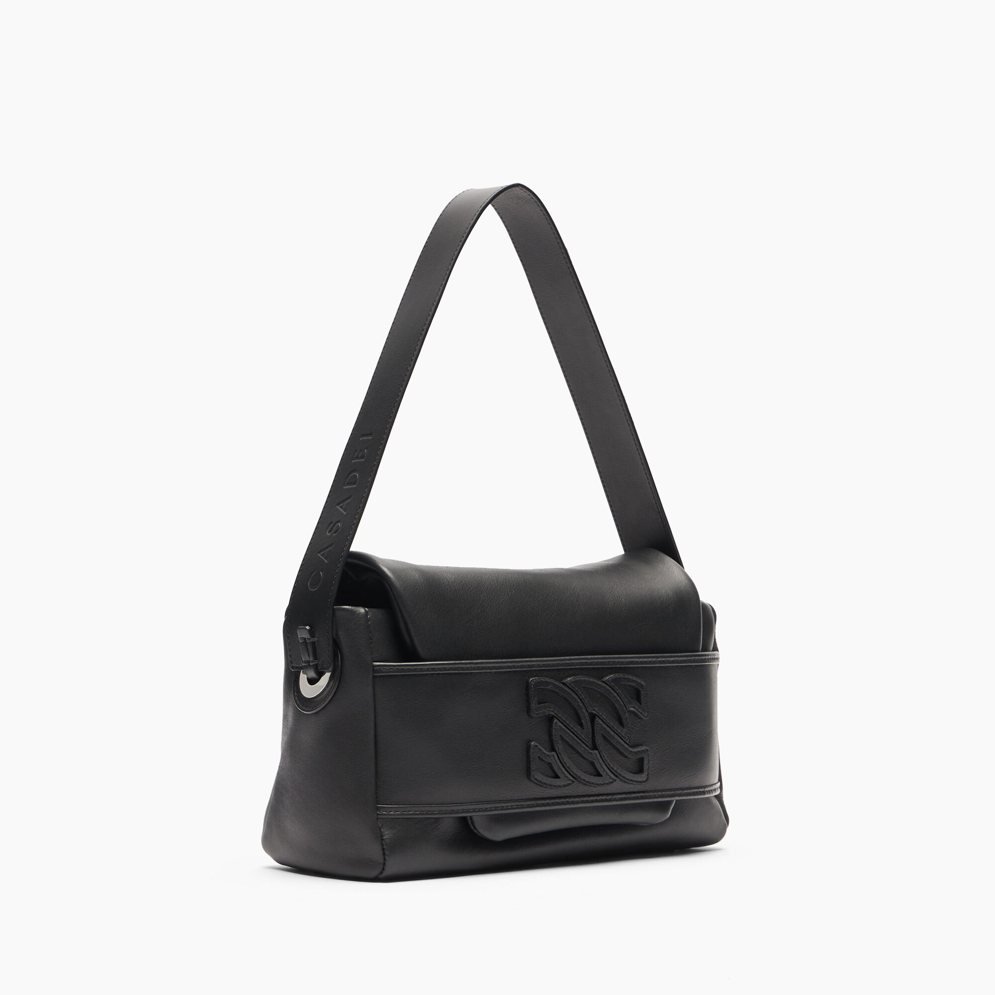 Casadei Riviera Tracolla Gioiello Bag Black 3W478J0000B0359