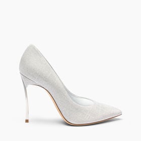 Casadei Blade Pump Silver 1F915W100MTRINI
