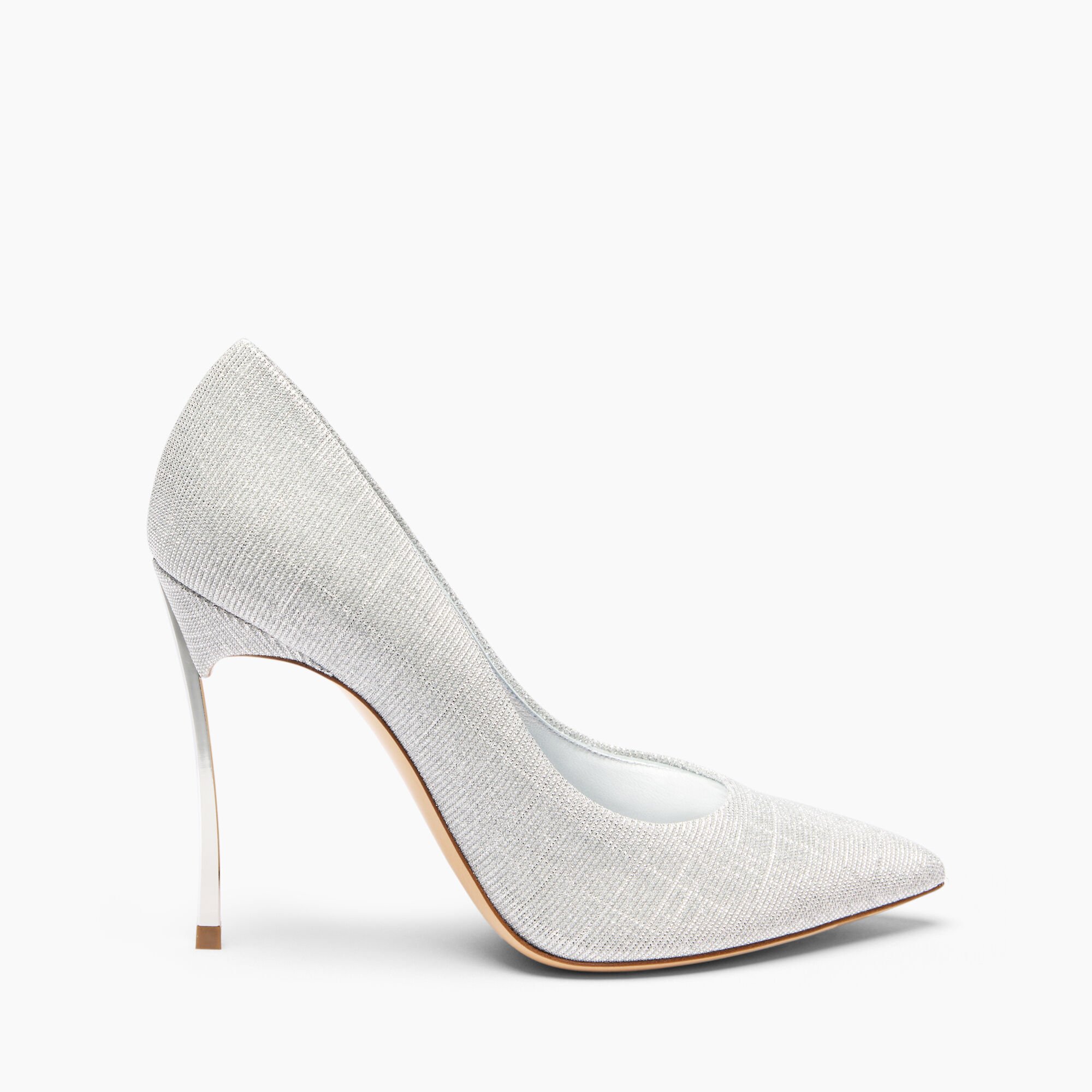 Casadei Blade Pump Silver 1F915W100MTRINI