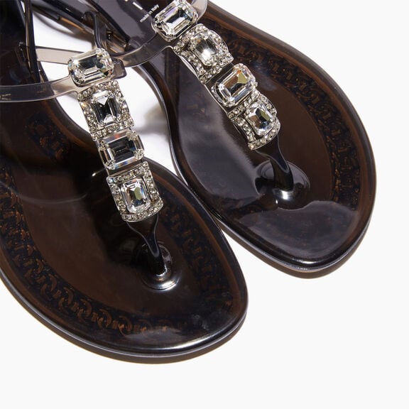 Casadei صندل جيلي بين الأصابع Black 2Y010D0101BEACH Casadei صندل جيلي بين الأصابع Black 2Y010D0101BEACH