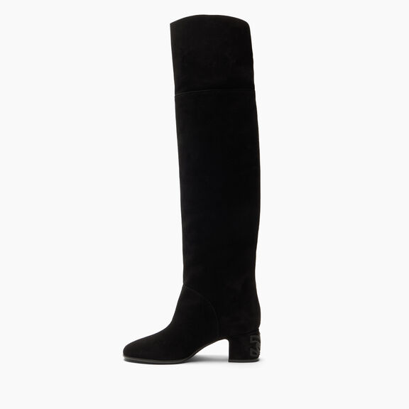 Casadei بوت موني نوماد فوق الركبة Black 1T081A0501NOMAD Casadei بوت موني نوماد فوق الركبة Black 1T081A0501NOMAD