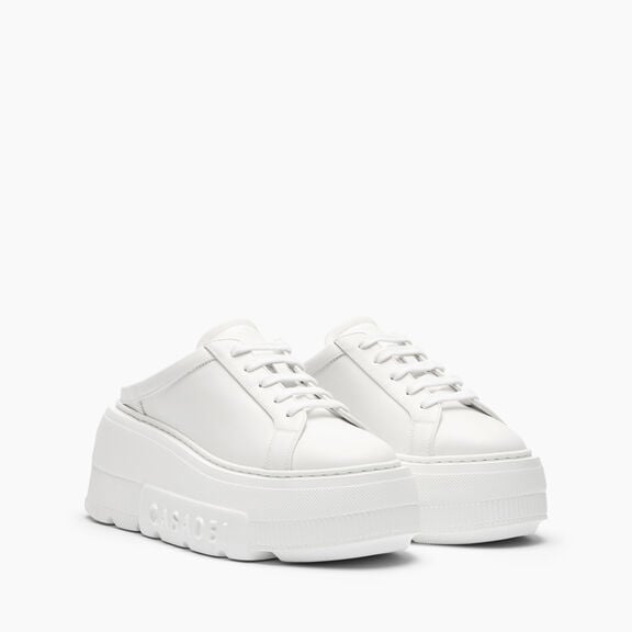 Casadei Nexus Sabot Salento White 2X067J0701SALEN Casadei Nexus Sabot Salento White 2X067J0701SALEN