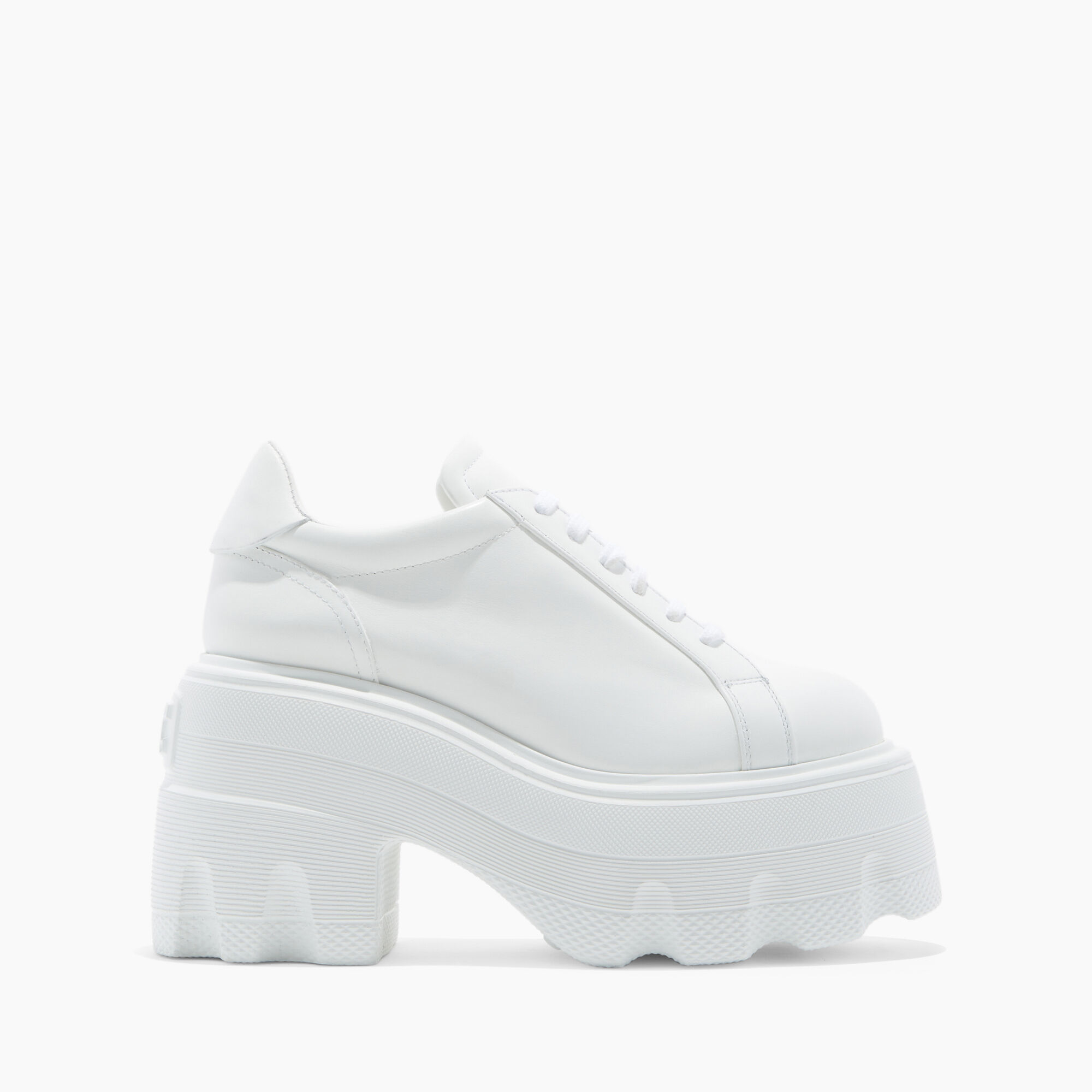 Casadei Maxxxi Leather Sneakers White 2X984W0701SALEN