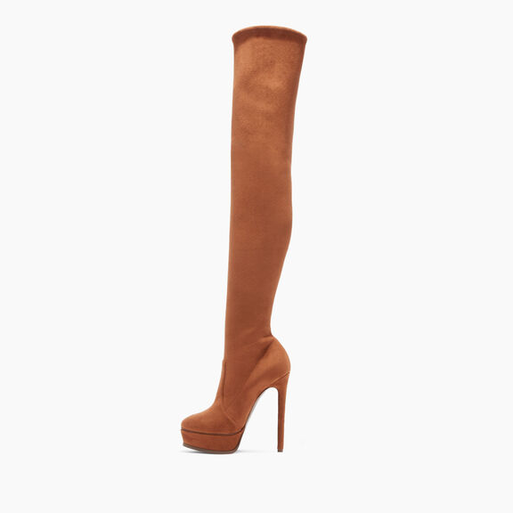 Casadei بوت فلورا فوق الركبة روديو 1T028W1401ARCEU Casadei بوت فلورا فوق الركبة روديو 1T028W1401ARCEU