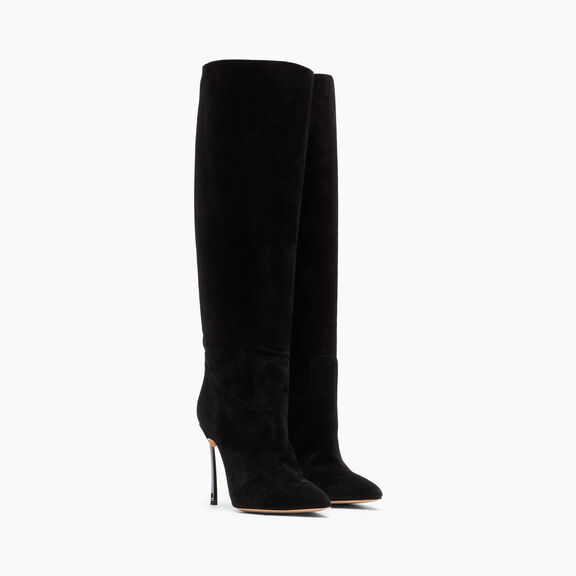 Casadei بوت بليد من الشمواه أسود 1S329Y100MC1832 Casadei بوت بليد من الشمواه أسود 1S329Y100MC1832
