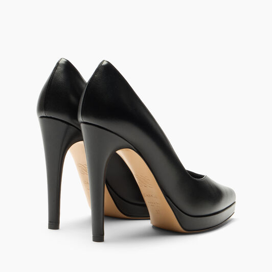 Casadei Micheele Minorca Pump Black 1F013A1001MINOR Casadei Micheele Minorca Pump Black 1F013A1001MINOR