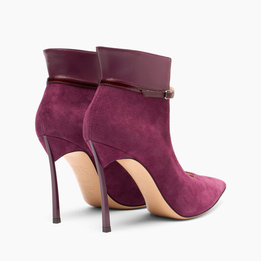 Casadei Blade Suede Pumps Amarena 1H038A100TT0534