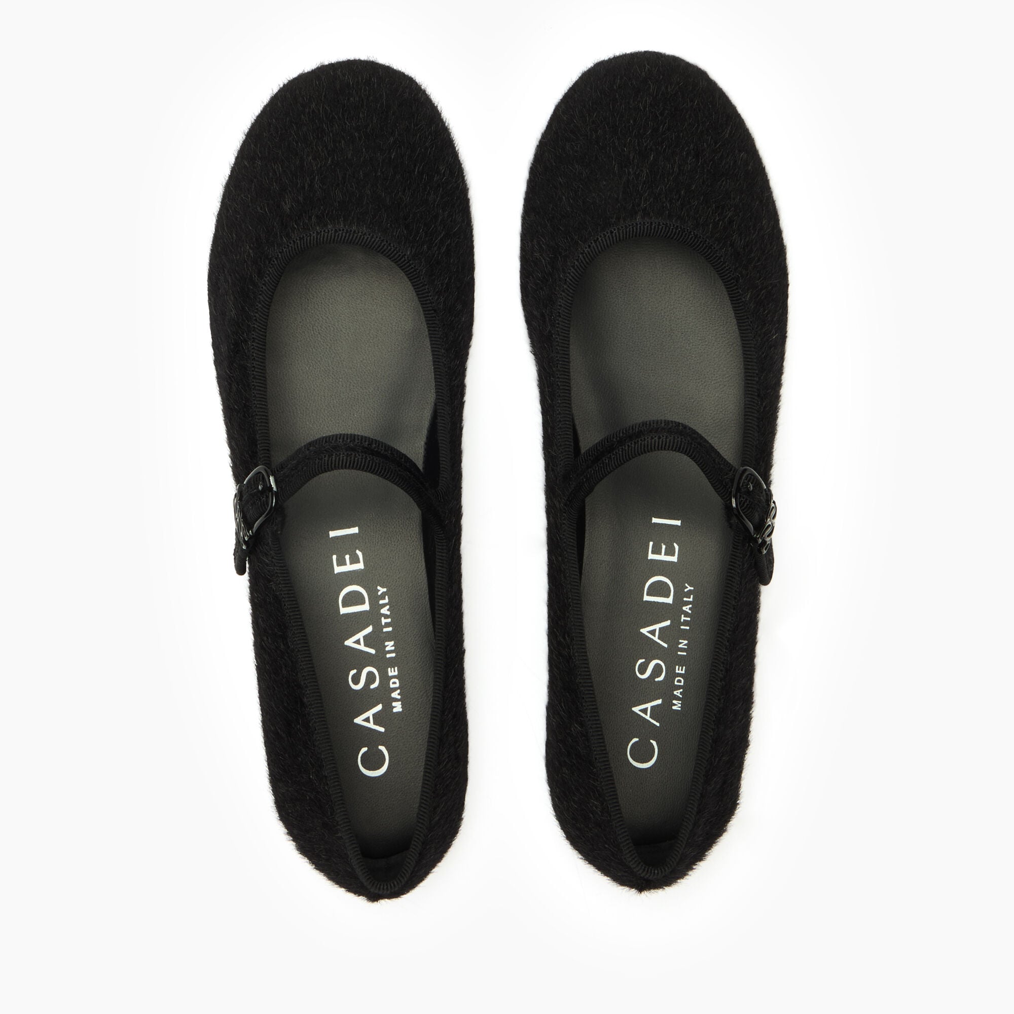 Casadei New Ballet Flat Black 1A314C0101C3114 Casadei New Ballet Flat Black 1A314C0101C3114