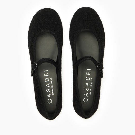 Casadei New Ballet Flat Black 1A314C0101C3114 Casadei New Ballet Flat Black 1A314C0101C3114