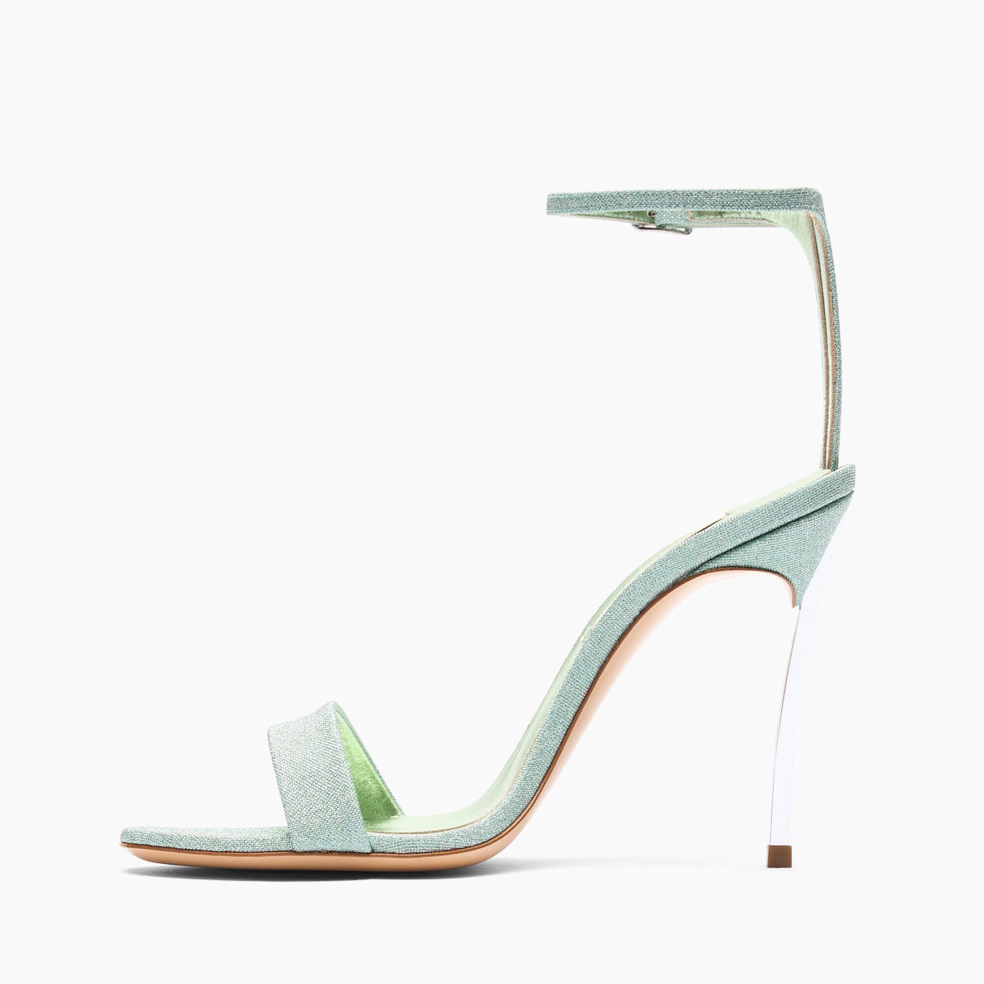 Casadei Marta Solar Eclipse Sandals Milk and Mint 1L165W100MC2628