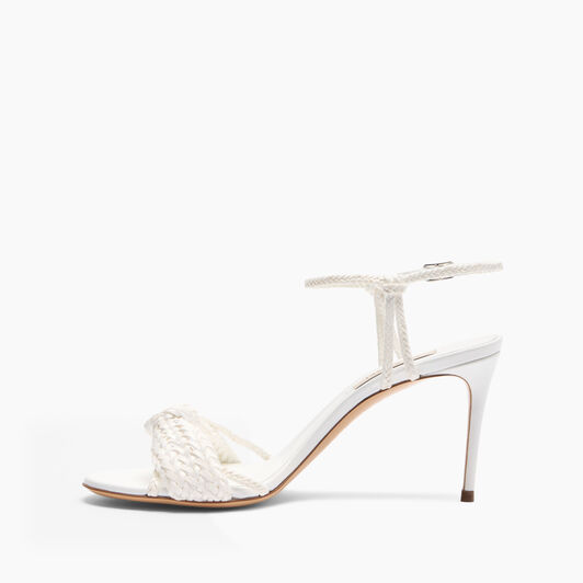 Casadei Marbella Julia Sandal White 1L345J0801C2724