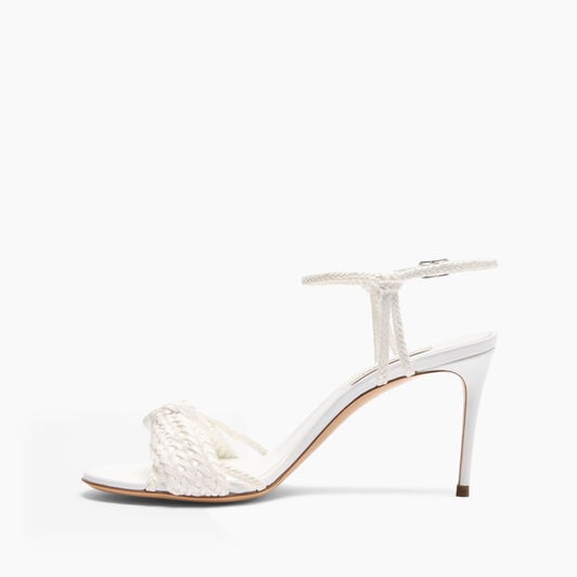 Casadei Marbella Julia Sandal White 1L345J0801C2724 Casadei Marbella Julia Sandal White 1L345J0801C2724
