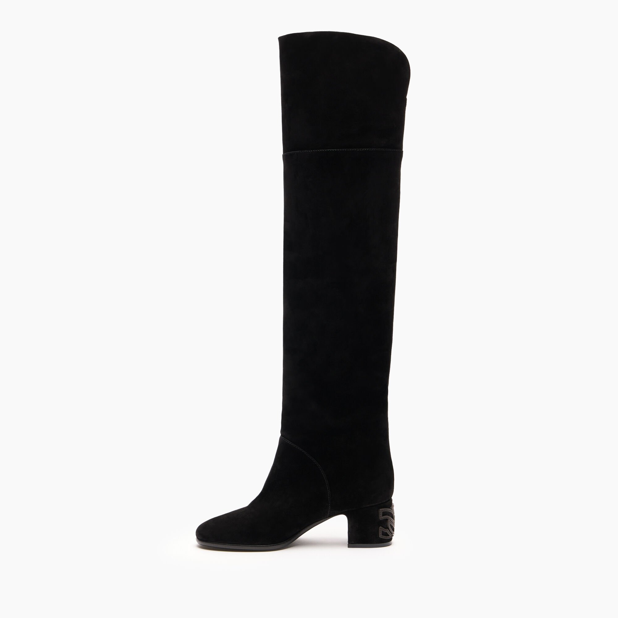 Casadei Muni Nomad Over The Knee Black 1T081A0501NOMAD