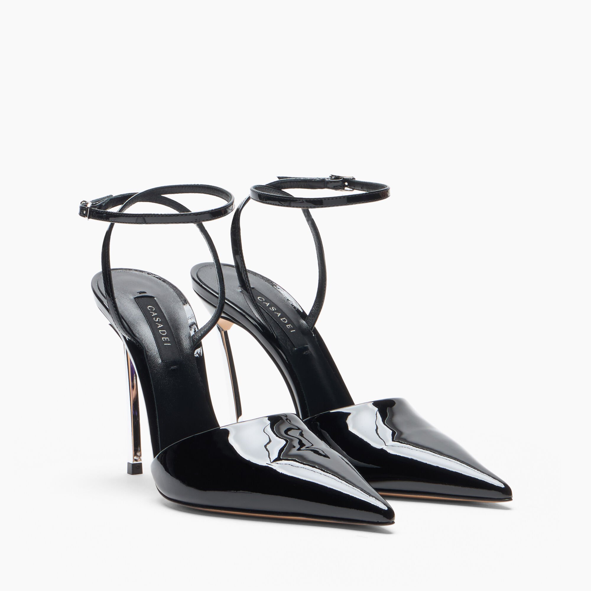 Casadei Superblade Sharp Samurai Pump  Black 1G676B100MC1313