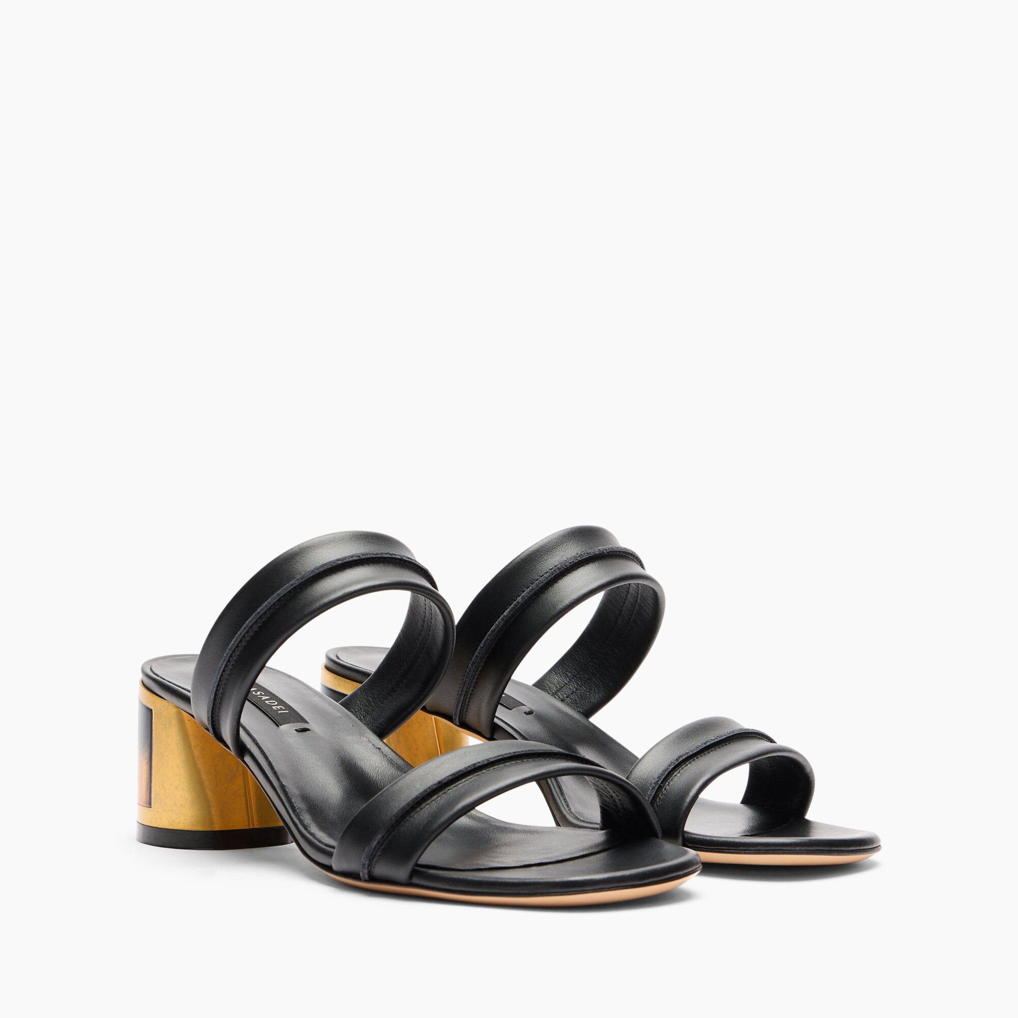 Casadei Bighorn Cleo Sandals Black 1M457J0501C2771