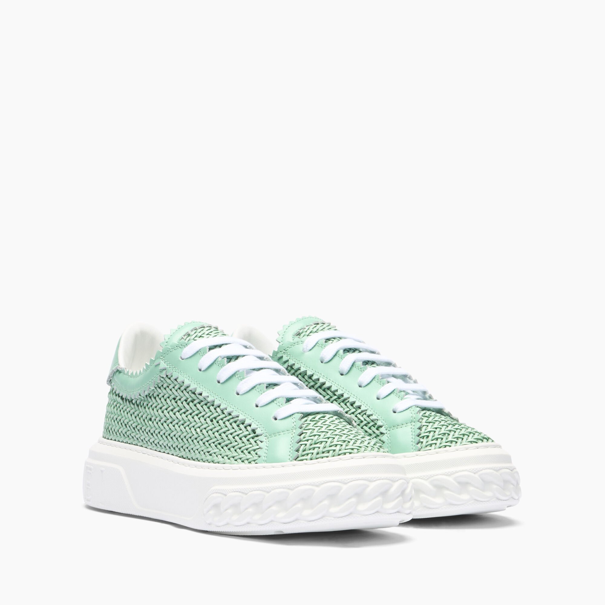 Casadei Off Road Hanoi Sneakers Milk and Mint 2X822P0201HANOI