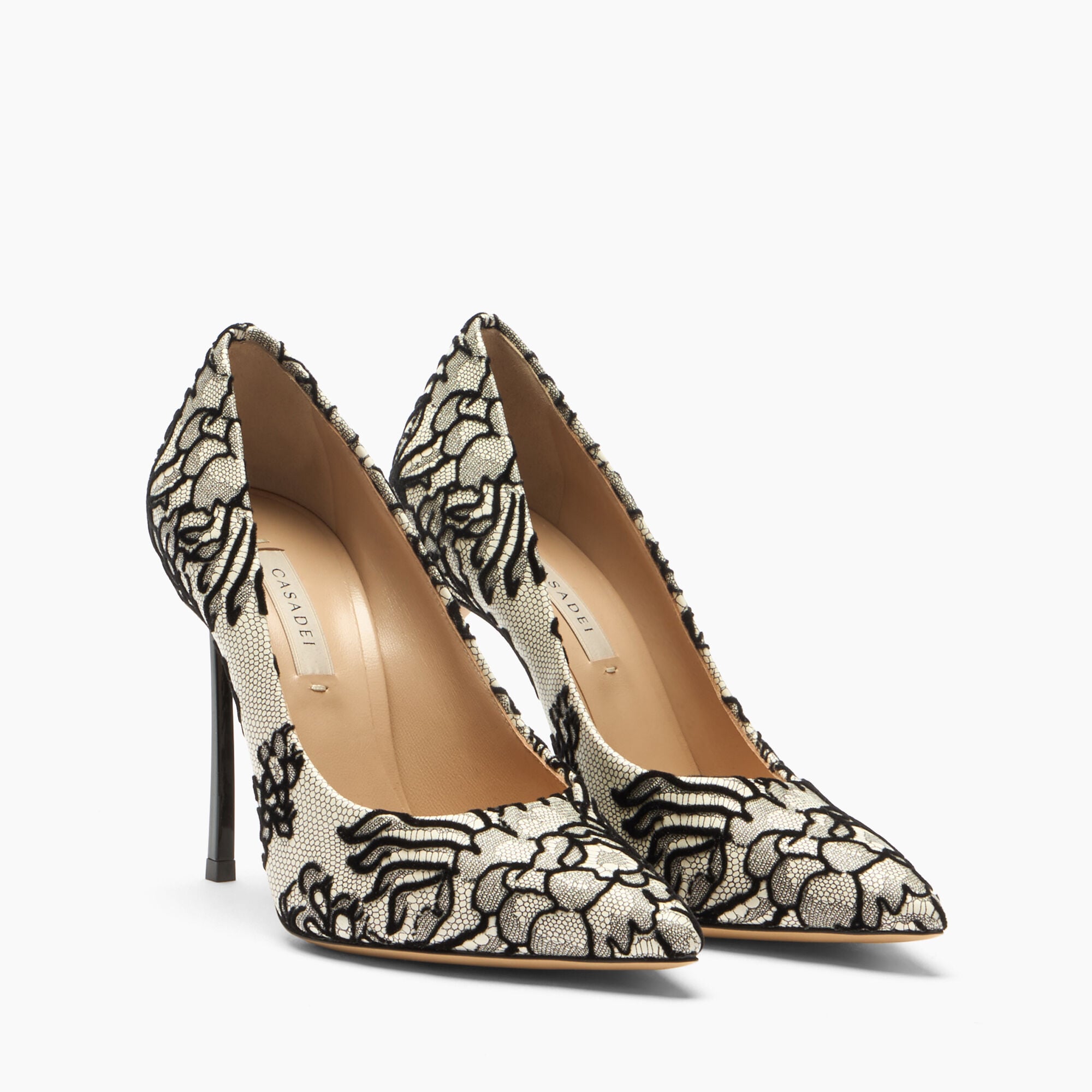 Casadei Blade Pandora Pump Milk 1F078C100TPANDO Casadei Blade Pandora Pump Milk 1F078C100TPANDO