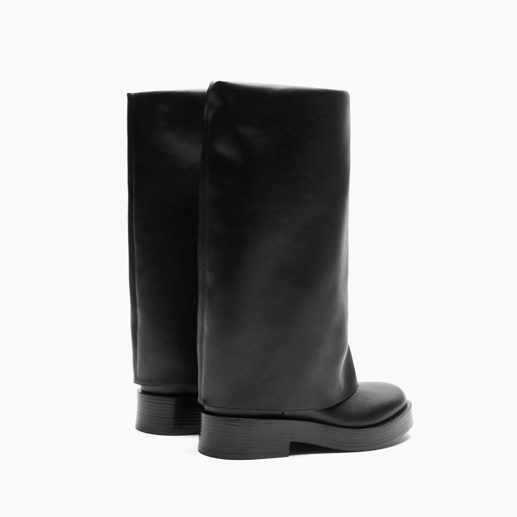 Casadei Charlie Double High Boots Black 1S357Y0301LAABR