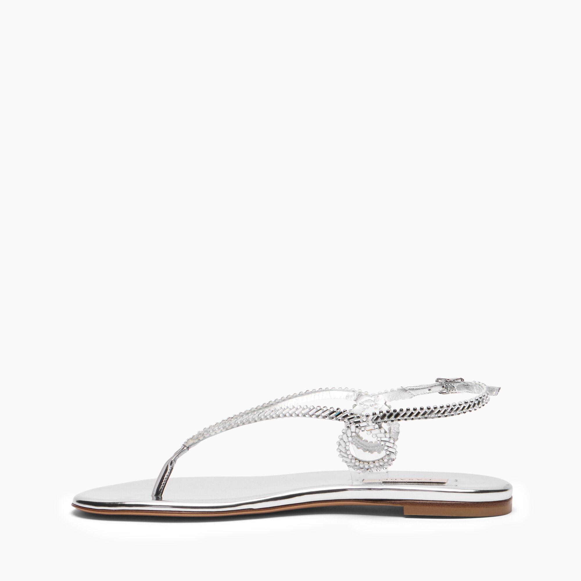 Casadei Josephine Flat Silver. silver 1N251B0101C2952 Casadei Josephine Flat Silver. silver 1N251B0101C2952