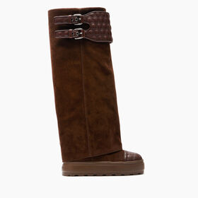 Casadei Maison Lab Double Face Suede Boots Siena 1S323Y0801NOMAD