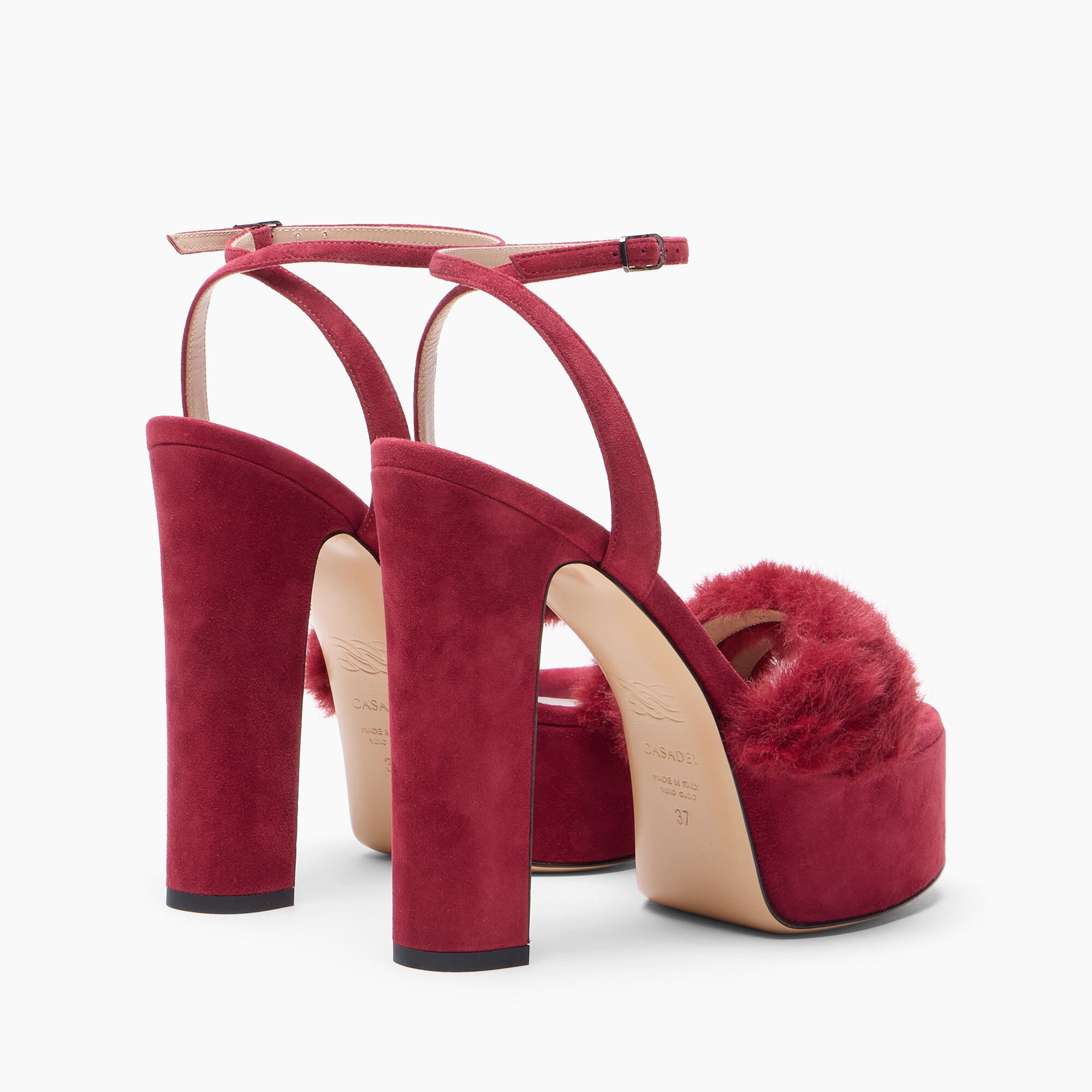 Casadei Patty Platform Diva Sandal Porpora 1L486C1301T0594 Casadei Patty Platform Diva Sandal Porpora 1L486C1301T0594