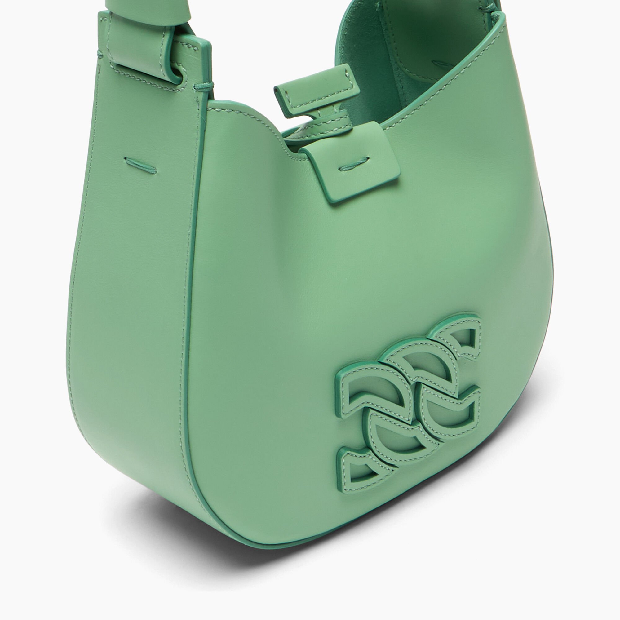 Casadei Mini Vandome Bag Green light 3W492B0000VDMNO Casadei Mini Vandome Bag Green light 3W492B0000VDMNO