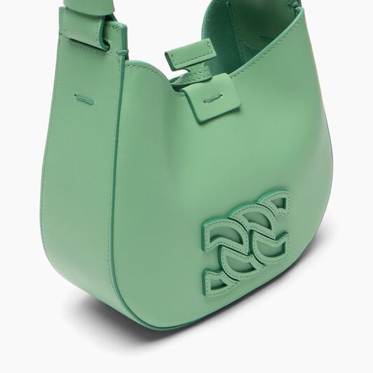 Casadei Mini Vandome Bag Green light 3W492B0000VDMNO Casadei Mini Vandome Bag Green light 3W492B0000VDMNO