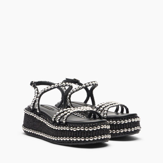 Casadei New Zeppa Studsway Schwarz 1L393J0201C2824