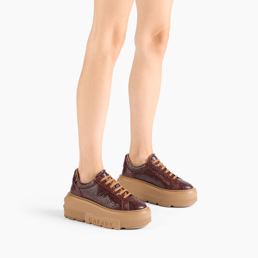 Casadei Nexus Basilisco Sneaker Saddle 2X894U0701BASIL Casadei Nexus Basilisco Sneaker Saddle 2X894U0701BASIL